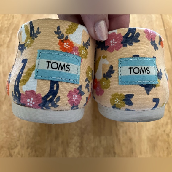 Toms Lucky Horseshoe Alpargatas slip-on flats Womens size 9 - Picture 4 of 7